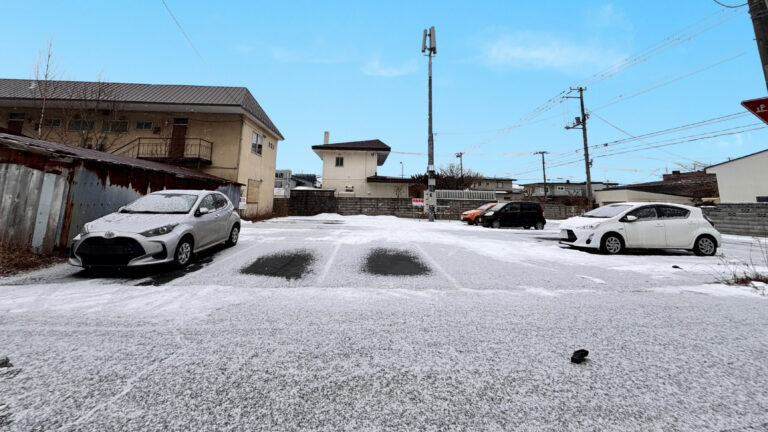 【青葉町駐車場】苫小牧市青葉町