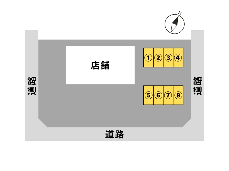 澄川町6丁目駐車場　図面