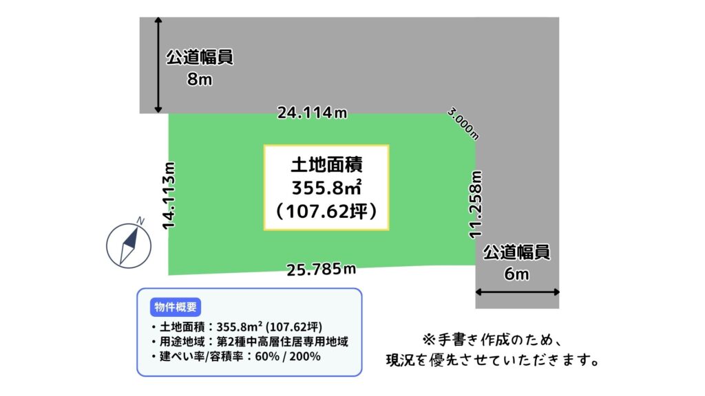 山手町2丁目（土地）