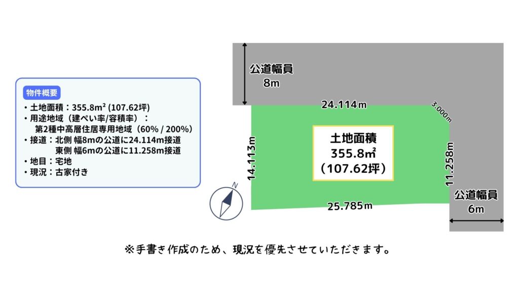 山手町2丁目（土地）