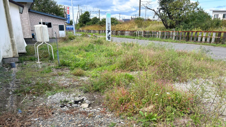 【青葉町資材置き場】苫小牧市青葉町