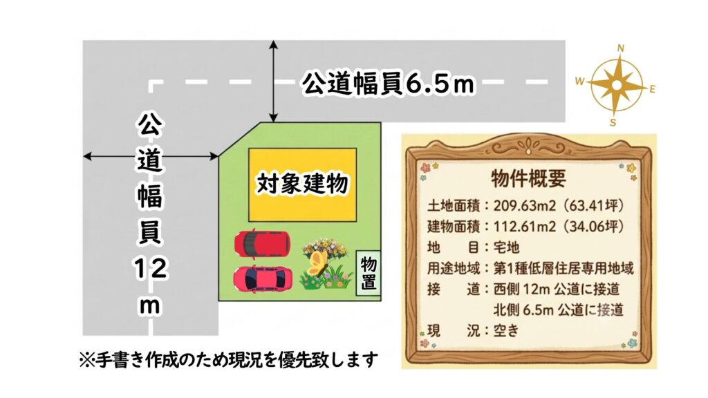 カチタス有珠の沢敷地