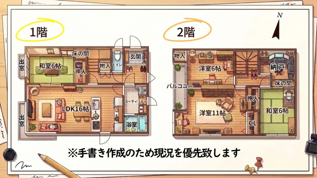 カチタス有珠の沢間取り