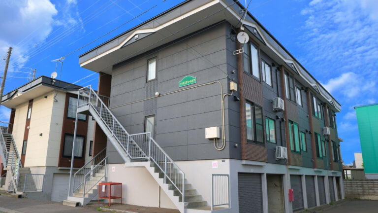 【バイタリティハイツ】2階202号室　苫小牧市末広町　1LDK